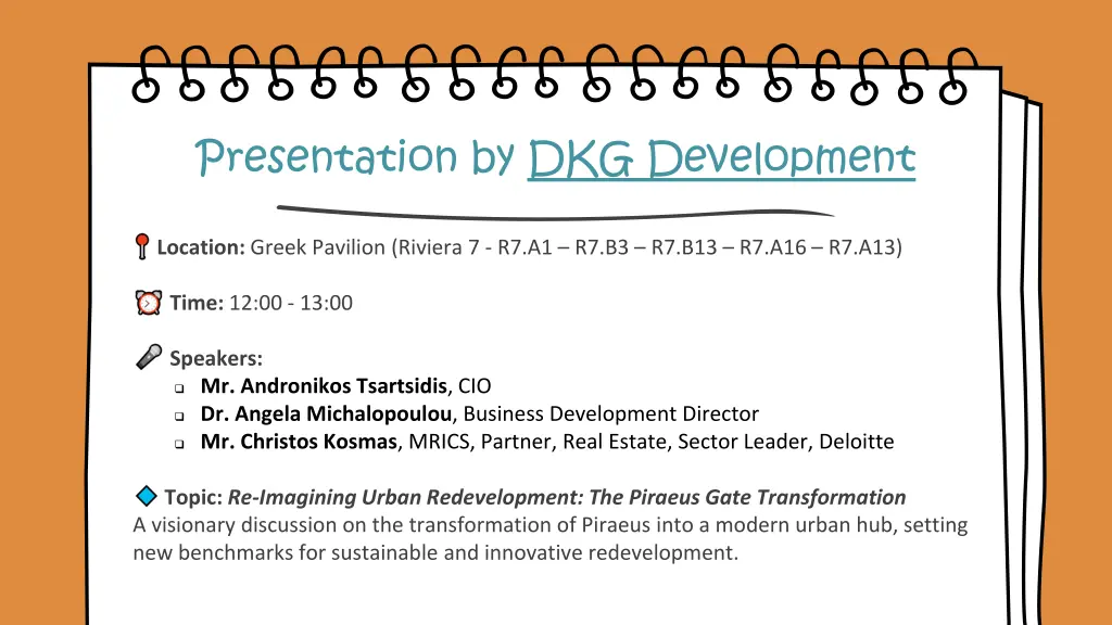 presentation by dkg development