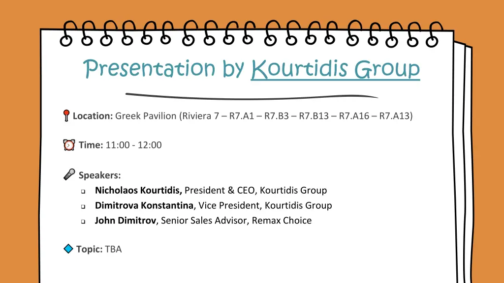 presentation by kourtidis group