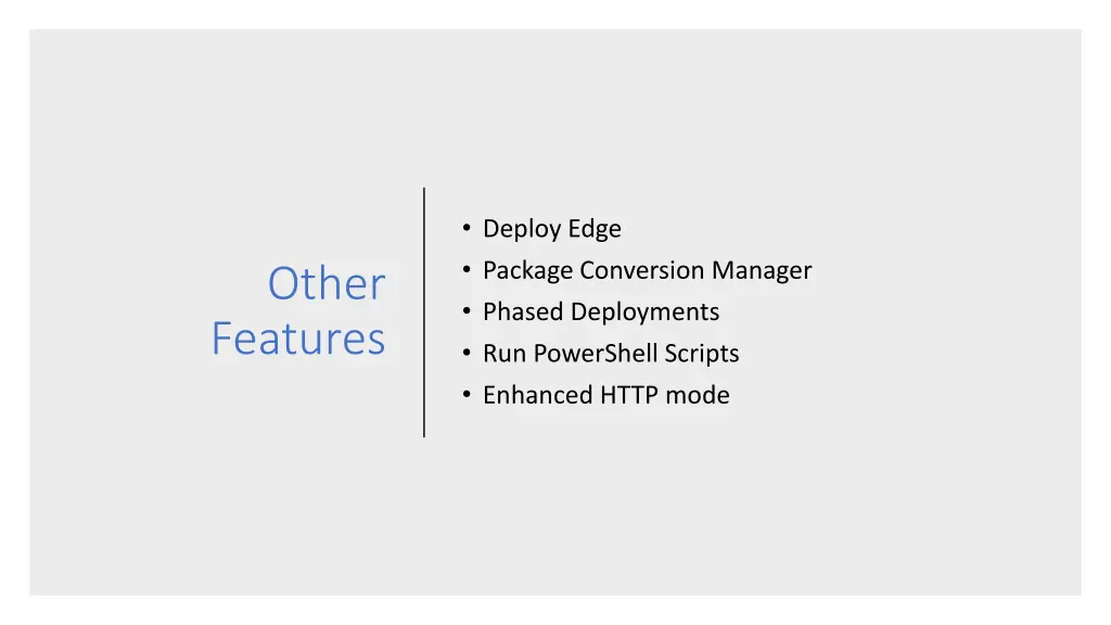 deploy edge package conversion manager phased