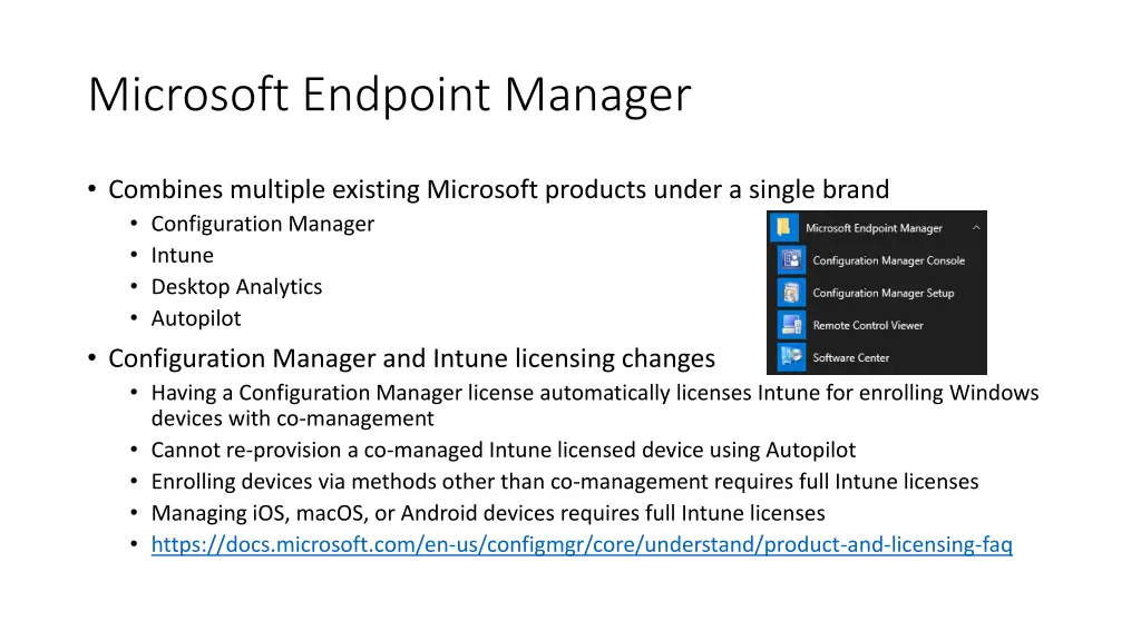 microsoft endpoint manager