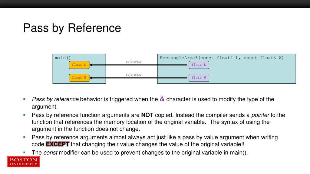 pass by reference
