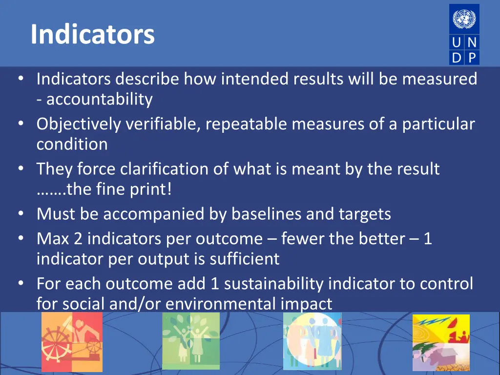 indicators