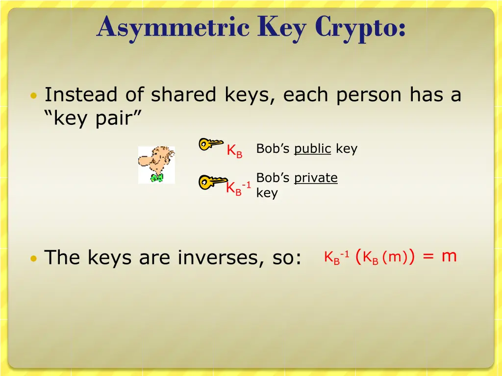 asymmetric key crypto