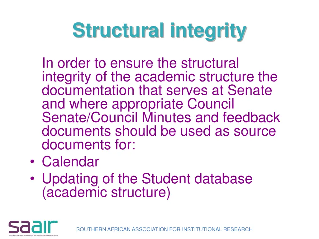 structural integrity 1