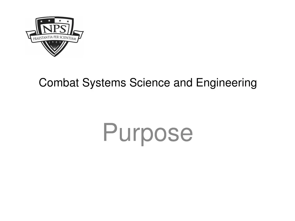 combat systems science and engineering 1