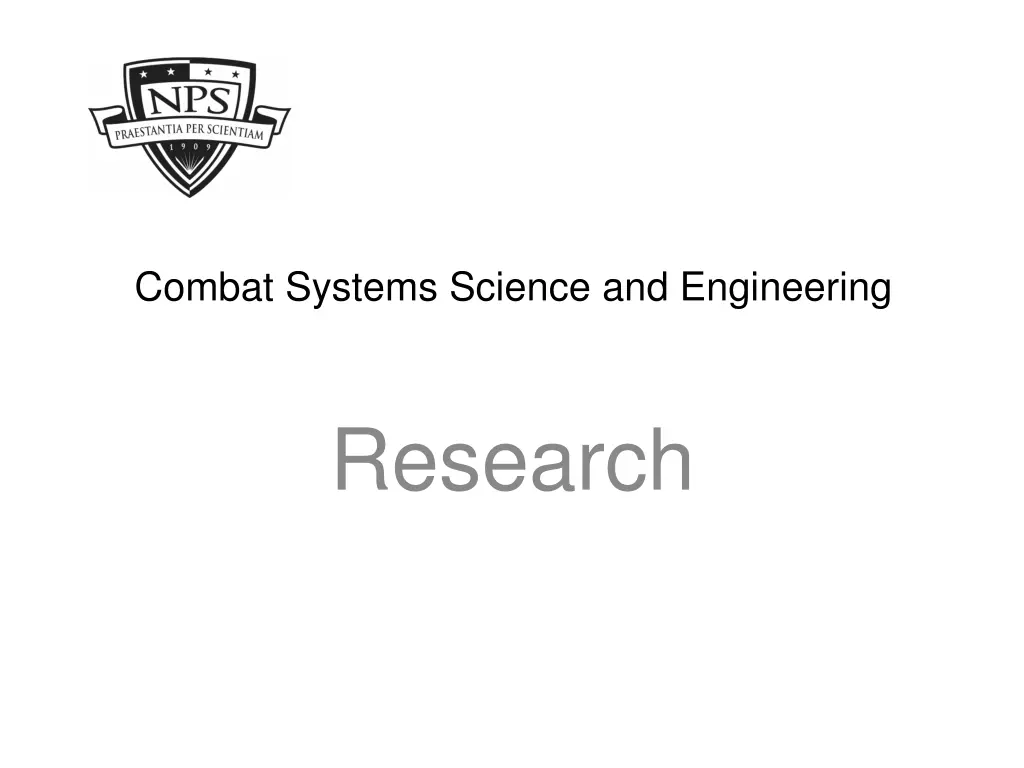 combat systems science and engineering 4
