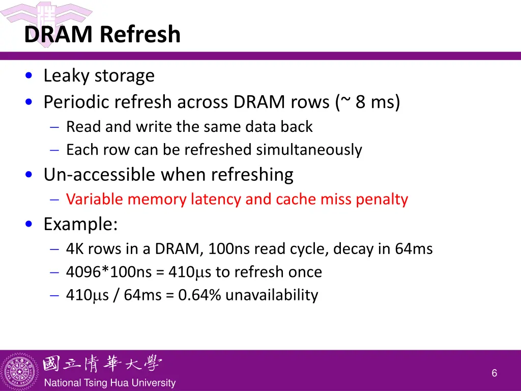 dram refresh