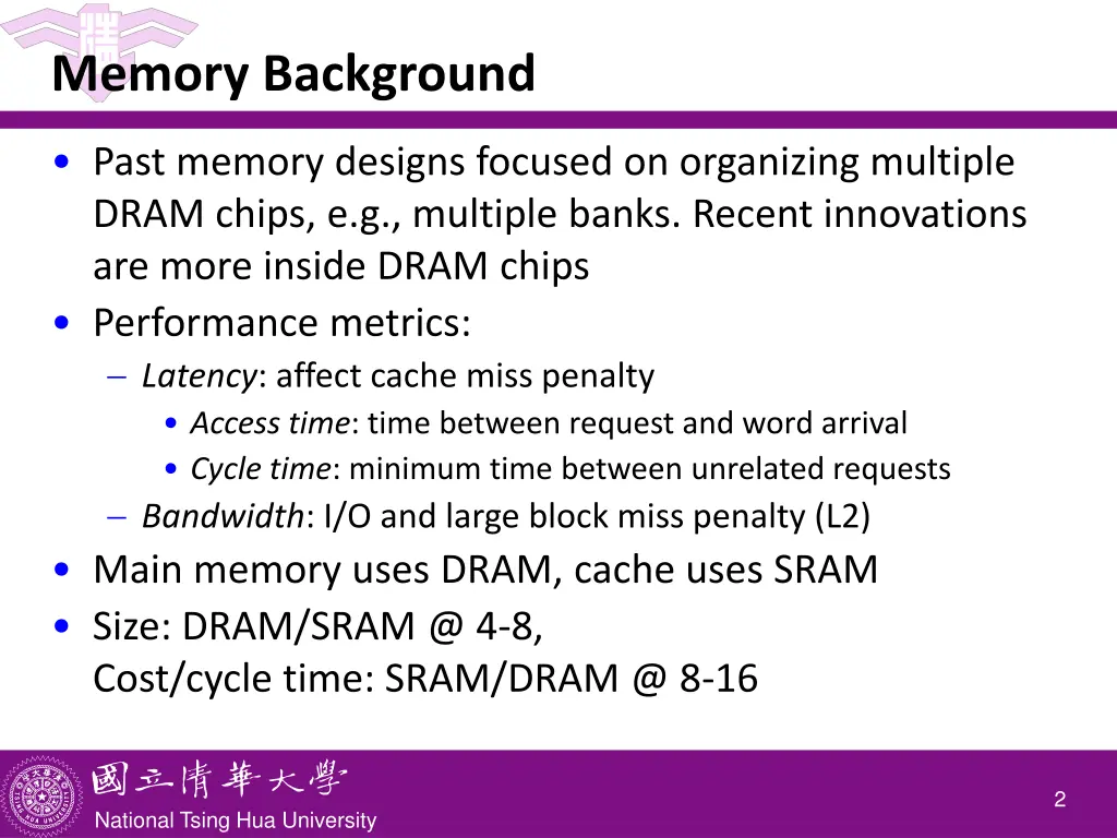 memory background