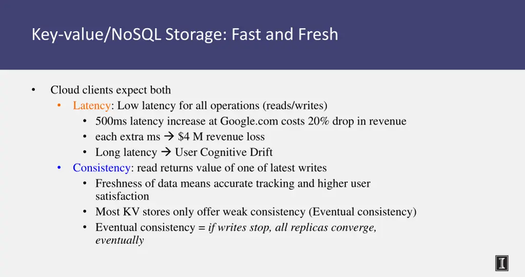 key value nosql storage fast and fresh