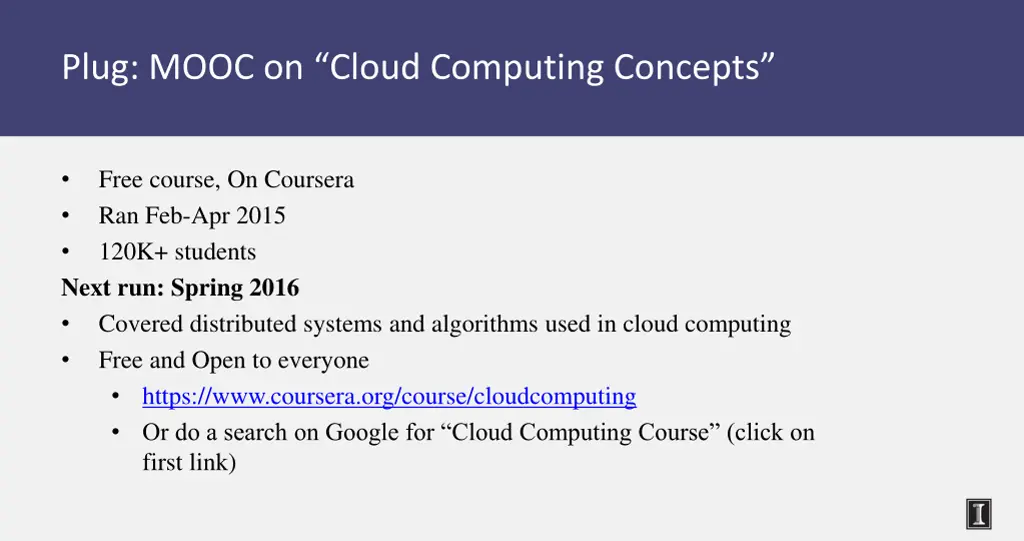 plug mooc on cloud computing concepts