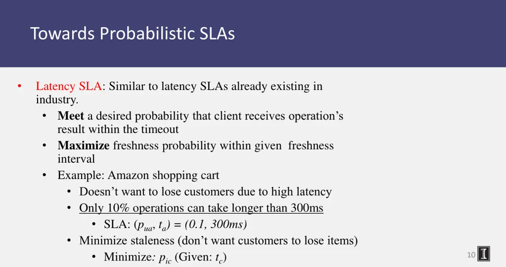 towards probabilistic slas
