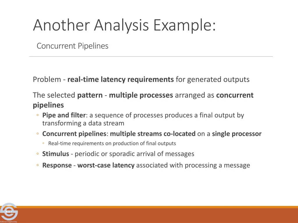 another analysis example concurrent pipelines