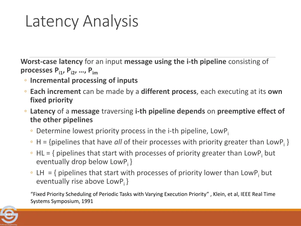 latency analysis