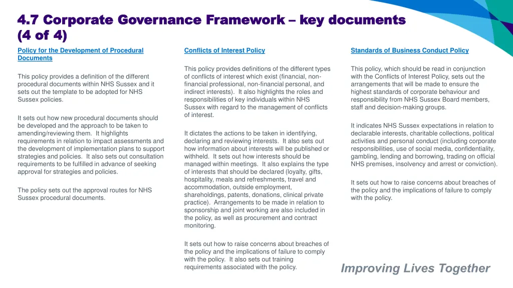 4 7 corporate governance framework 4 7 corporate 2