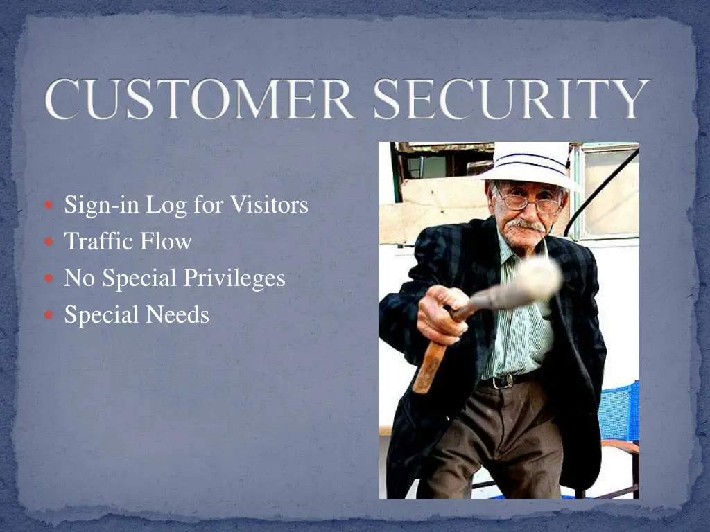 customer security