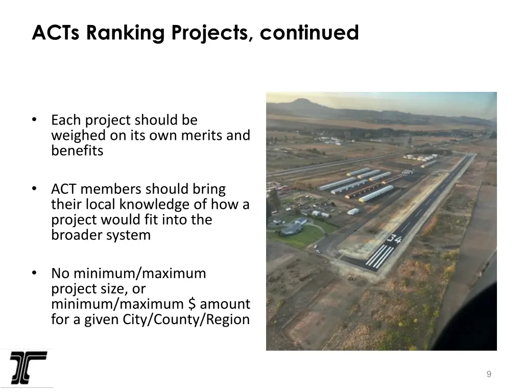 acts ranking projects continued