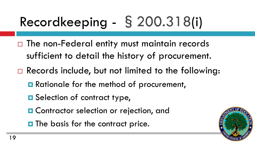 recordkeeping 200 318 i