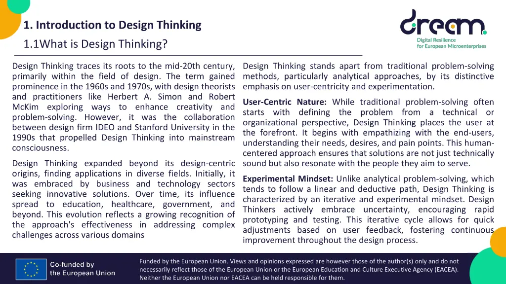 1 introduction to design thinking 1