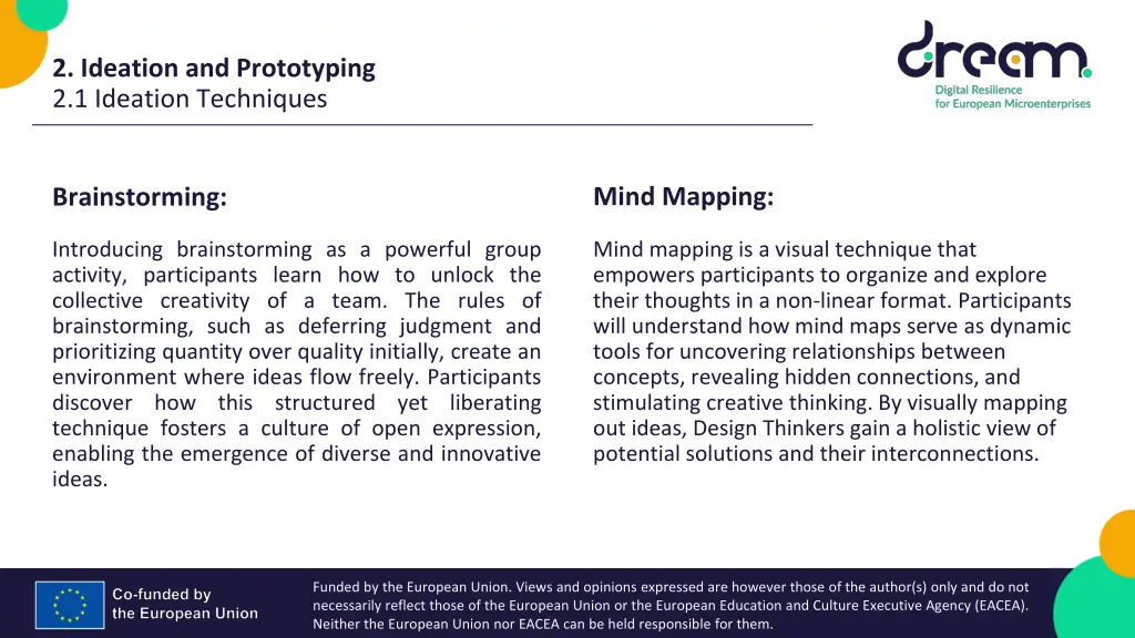 2 ideation and prototyping 2 1 ideation techniques