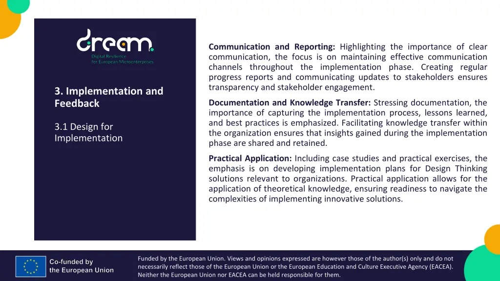 communication and reporting highlighting
