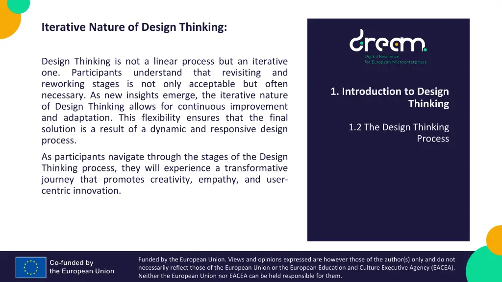 iterative nature of design thinking