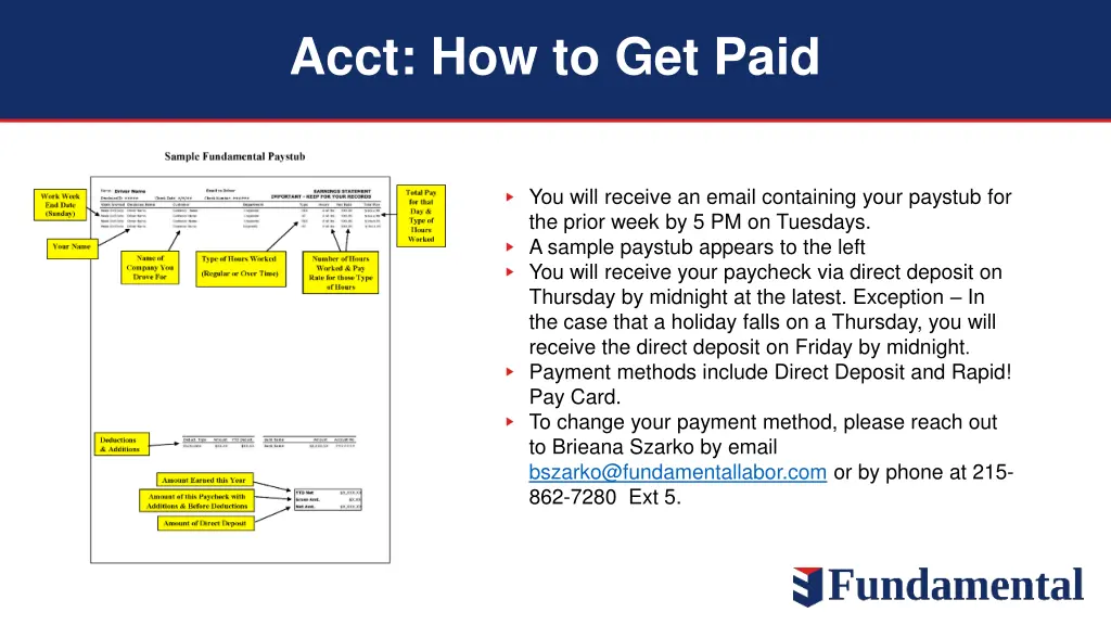 acct how to get paid 1