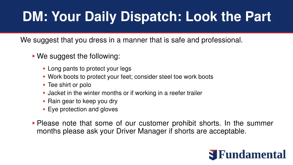 dm your daily dispatch look the part