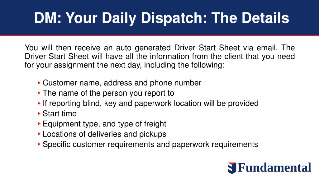 dm your daily dispatch the details