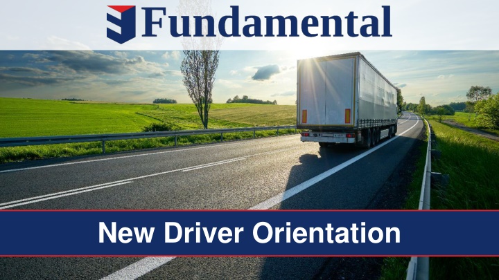 new driver orientation