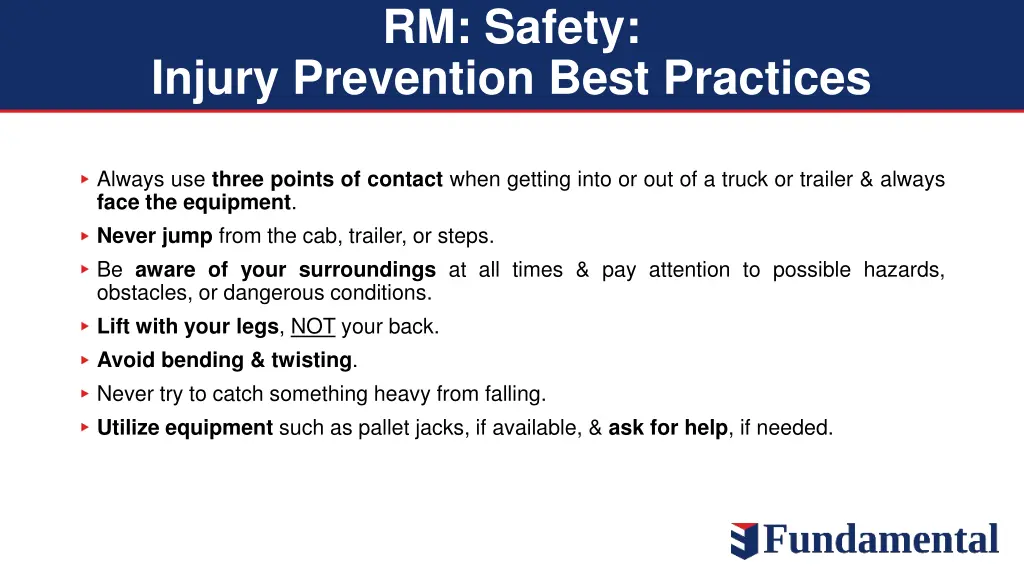 rm safety 1