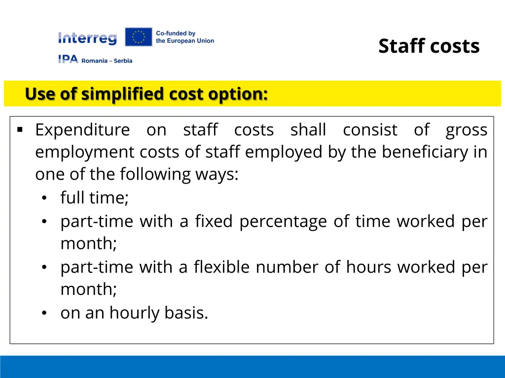 staff costs 1