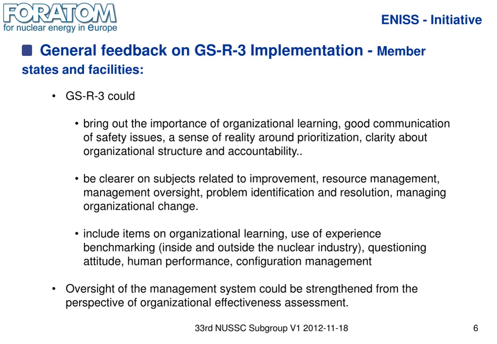eniss initiative 5