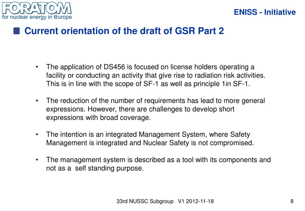eniss initiative 7