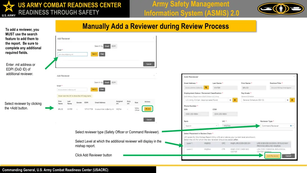 army safety management information system asmis 5