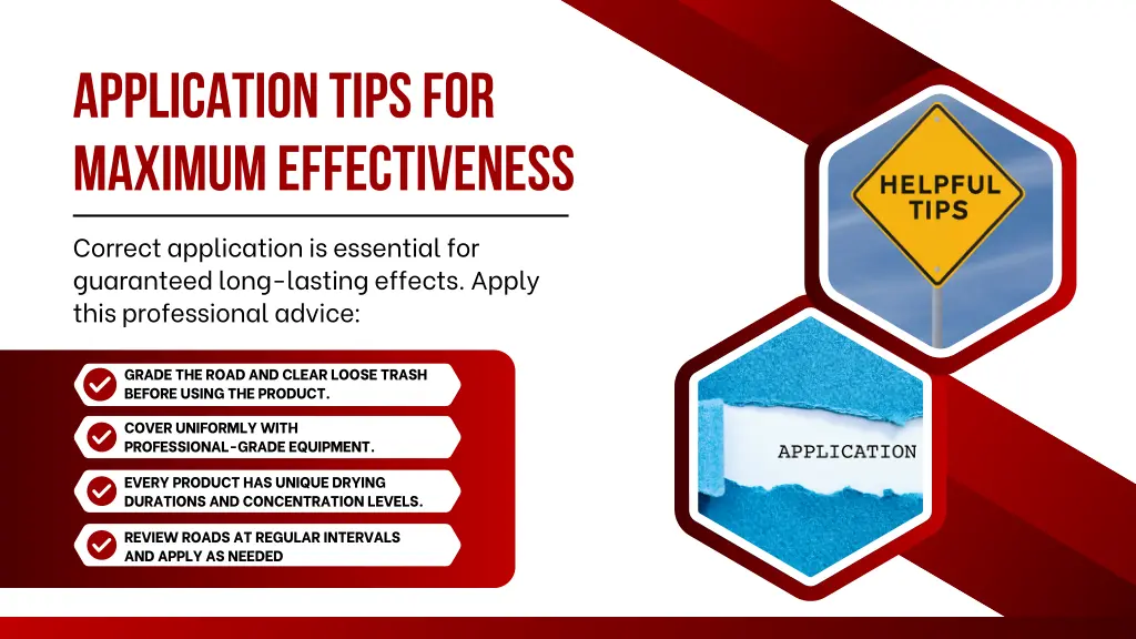 application tips for maximum effectiveness