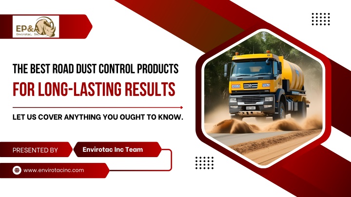 the best road dust control products for long