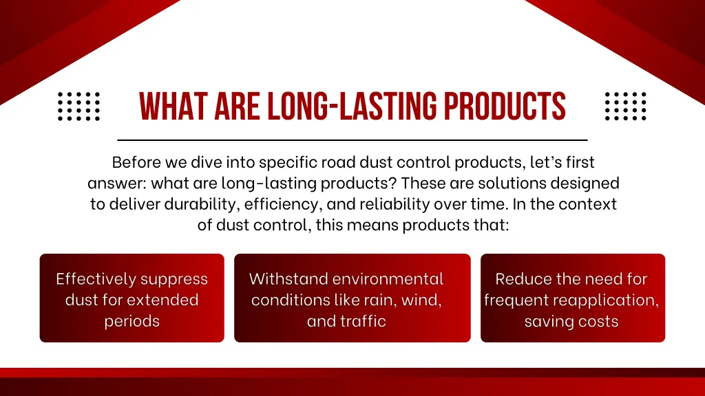 what are long lasting products