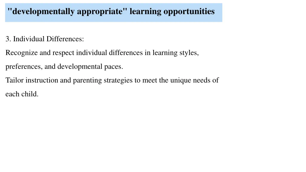 developmentally appropriate learning opportunities 2