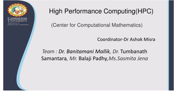 high performance computing hpc