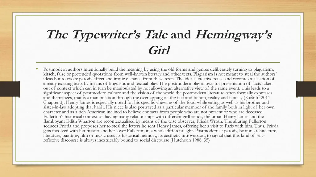 the typewriter s tale and hemingway s girl 1