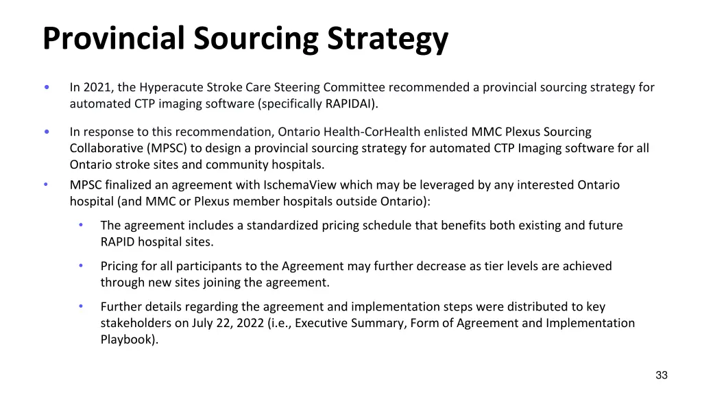 provincial sourcing strategy