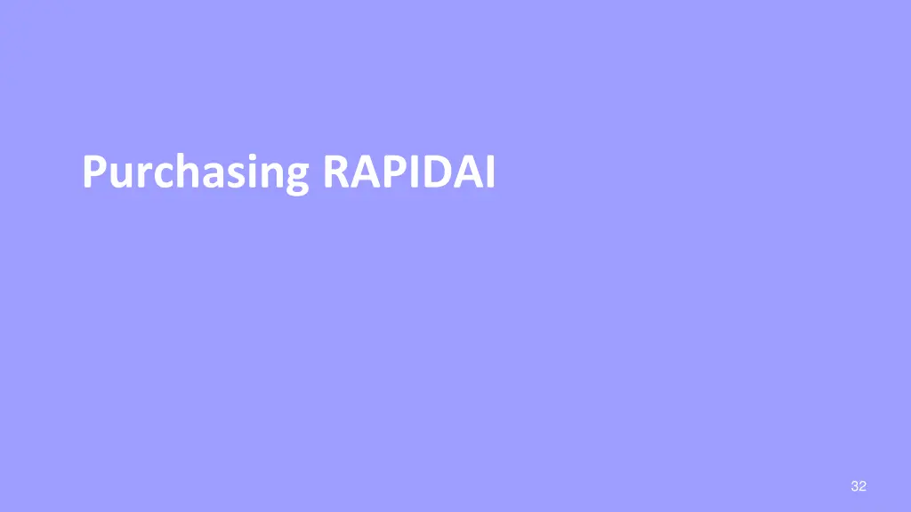 purchasing rapidai