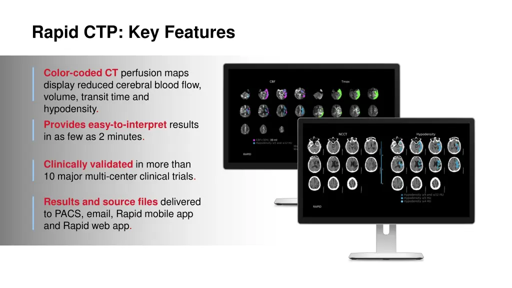 rapid ctp key features