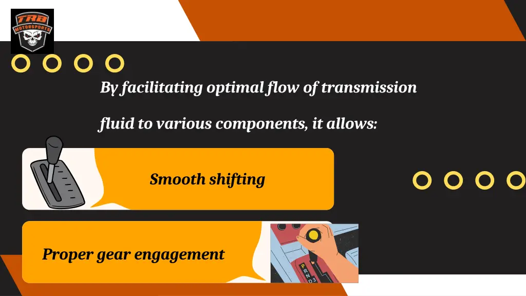 by facilitating optimal flow of transmission