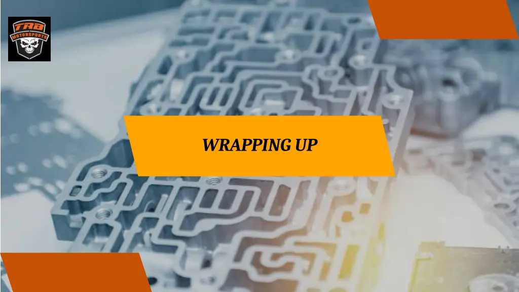 wrapping up