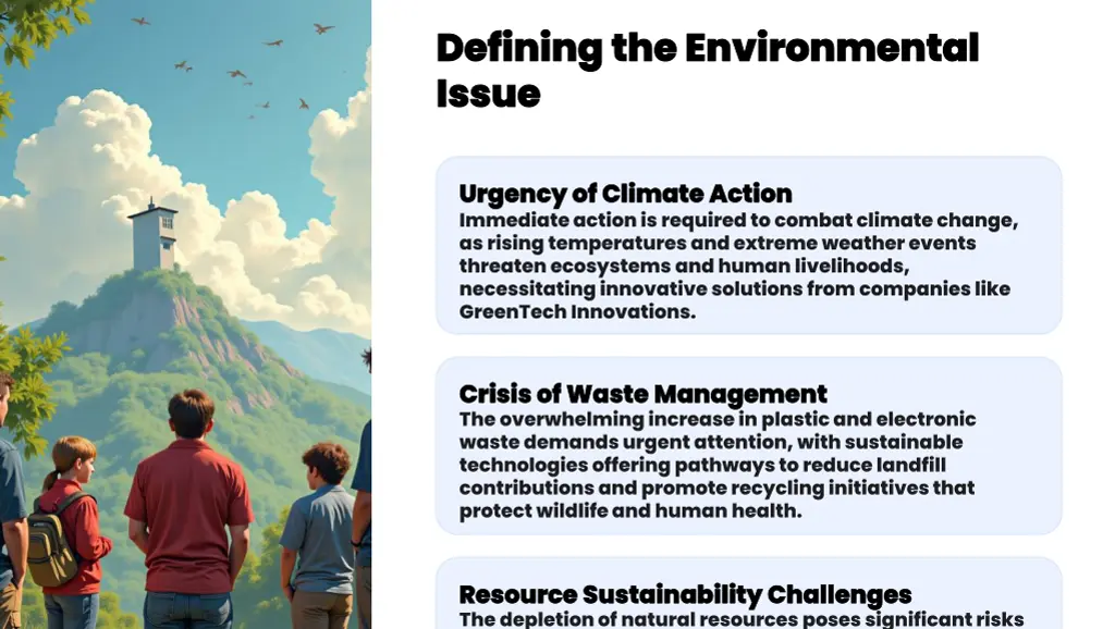 defining the environmental defining