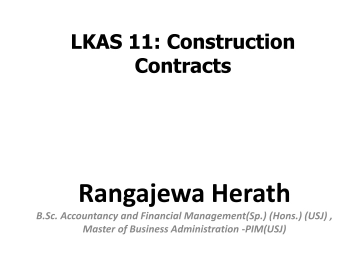 lkas 11 construction contracts