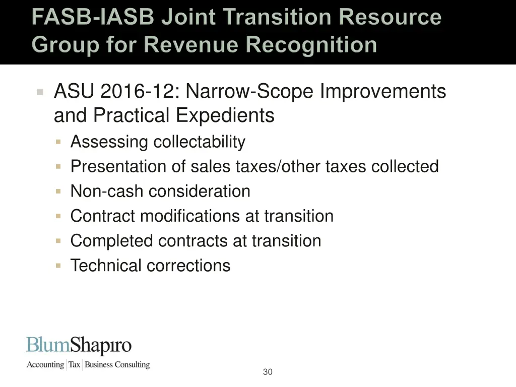 asu 2016 12 narrow scope improvements