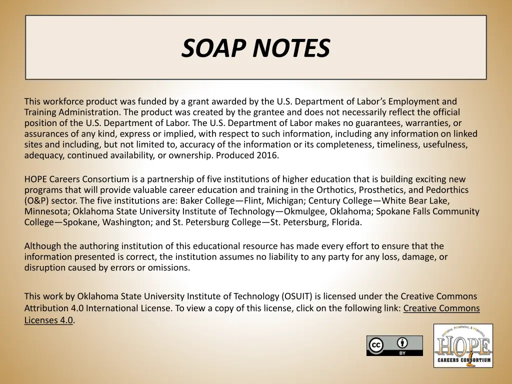 soap notes 5