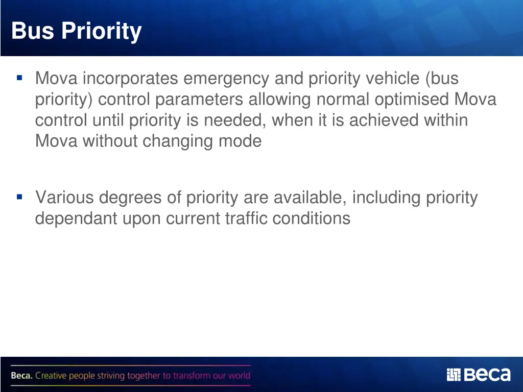 bus priority
